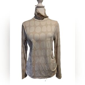 Marimekko X Uniqlo Sz M Heattech Polka Dot Long Sleeved Turtleneck